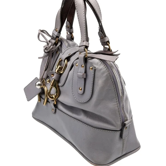 CHLOE Kerala Leather Satchel Bag - Picture 2 of 16